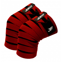Jofit Knee Wraps Kırmızı - Siyah